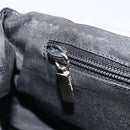 Salvatore Ferragamo Hand Bag Nylon Gray Silver Auth bs33681-19