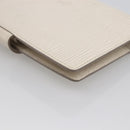 LOUIS VUITTON Epi Agenda PM Day Planner Cover White Yvoire R2005J Auth bs33692-16