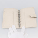 LOUIS VUITTON Epi Agenda PM Day Planner Cover White Yvoire R2005J Auth bs33692-8