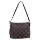 LOUIS VUITTON Damier Ebene Trousse Makeup Pouch N51982 LV Auth bs33693-2