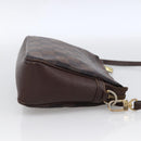LOUIS VUITTON Damier Ebene Trousse Makeup Pouch N51982 LV Auth bs33693-5