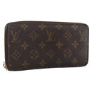 LOUIS VUITTON Monogram Zippy Wallet Long Wallet M42616 LV Auth bs33694-1