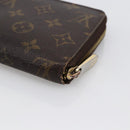 LOUIS VUITTON Monogram Zippy Wallet Long Wallet M42616 LV Auth bs33694-15