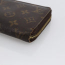 LOUIS VUITTON Monogram Zippy Wallet Long Wallet M42616 LV Auth bs33694-7