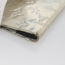 LOUIS VUITTON Monogram Miroir Agenda PM Day Cover Silver R20963 LV Auth bs33695-15