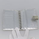 LOUIS VUITTON Monogram Miroir Agenda PM Day Cover Silver R20963 LV Auth bs33695-8