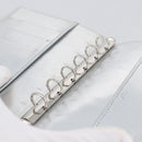 LOUIS VUITTON Monogram Miroir Agenda PM Day Cover Silver R20963 LV Auth bs33695-21