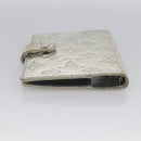 LOUIS VUITTON Monogram Miroir Agenda PM Day Cover Silver R20963 LV Auth bs33695-5
