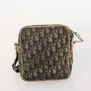Christian Dior Trotter Canvas Hand Bag Nylon 2 Set Green Navy Auth bs33699-11