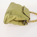 Christian Dior Trotter Canvas Hand Bag Nylon 2 Set Green Navy Auth bs33699-4