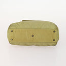 Christian Dior Trotter Canvas Hand Bag Nylon 2 Set Green Navy Auth bs33699-7