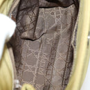 Christian Dior Trotter Canvas Hand Bag Nylon 2 Set Green Navy Auth bs33699-9
