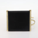 Salvatore Ferragamo Shoulder Bag Leather 2 Set Black Auth bs33700-10