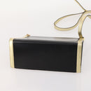 Salvatore Ferragamo Shoulder Bag Leather 2 Set Black Auth bs33700-16
