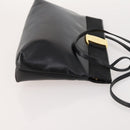 Salvatore Ferragamo Shoulder Bag Leather 2 Set Black Auth bs33700-4