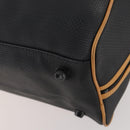 SAINT LAURENT Boston Bag PVC Schwarz Auth bs33701-9