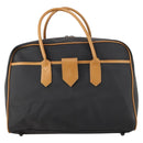 SAINT LAURENT Boston Bag PVC Schwarz Auth bs33701-13