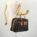 SAINT LAURENT Boston Bag PVC Schwarz Auth bs33701-20