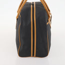 SAINT LAURENT Boston Bag PVC Schwarz Auth bs33701-4