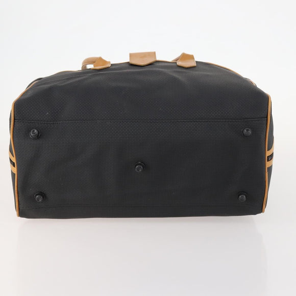 SAINT LAURENT Boston Bag PVC Schwarz Auth bs33701