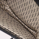 SAINT LAURENT Shoulder Bag Leather Black Silver Auth bs33702-20