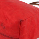 GUCCI GG Canvas Tote Bag Nylon Gold Red 282439 Auth bs33704-9