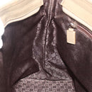 GUCCI Tote Bag Canvas Beige Khaki Red 019 0426 3444 Auth bs33705-20