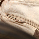 GUCCI GG Supreme Web Sherry Line Bag PVC Beige Gold 904 02 005 Auth bs33706-22