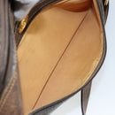 GUCCI GG Supreme Web Sherry Line Bag PVC Beige Gold 904 02 005 Auth bs33706-11