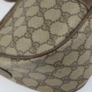 GUCCI GG Supreme Web Sherry Line Bag PVC Beige Gold 89 02 032 Auth bs33708-15