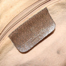 GUCCI GG Supreme Web Sherry Line Bag PVC Beige Gold 89 02 032 Auth bs33708-20