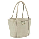 GUCCI GG Canvas Guccissima Tote Bag Leather Beige Gold 211982 Auth bs33709-1