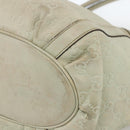 GUCCI GG Canvas Guccissima Tote Bag Leather Beige Gold 211982 Auth bs33709-10