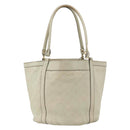 GUCCI GG Canvas Guccissima Tote Bag Leather Beige Gold 211982 Auth bs33709-3