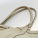 GUCCI GG Canvas Guccissima Tote Bag Leather Beige Gold 211982 Auth bs33709-8
