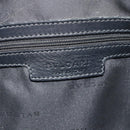 BVLGARI Tote Bag PVC Black Silver Auth bs33712-14