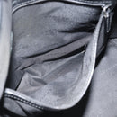 BVLGARI Tote Bag PVC Black Silver Auth bs33712-19