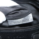 BVLGARI Tote Bag PVC Black Silver Auth bs33712-22