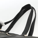 BVLGARI Tote Bag PVC Black Silver Auth bs33712-8
