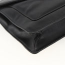 GIVENCHY Shoulder Bag Leather Black Gold Auth bs33713-11
