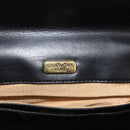 GIVENCHY Shoulder Bag Leather Black Gold Auth bs33713-16