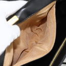 GIVENCHY Shoulder Bag Leather Black Gold Auth bs33713-20