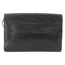 GIVENCHY Shoulder Bag Leather Black Gold Auth bs33713-3