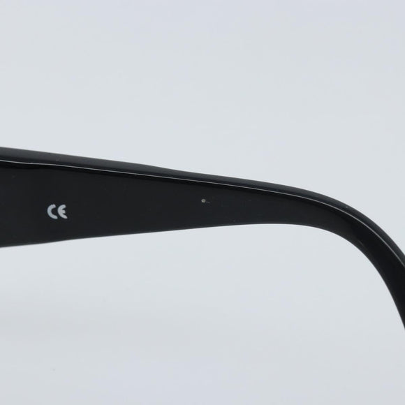 CHANEL Sunglasses plastic Black CC Auth bs33719