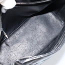 CHANEL Matelasse Reprint Tote Bag Patent leather Black CC Auth bs33721-11