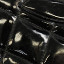 CHANEL Matelasse Reprint Tote Bag Patent leather Black CC Auth bs33721-23