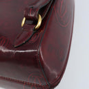 CARTIER Rugzak Lakleer Rood Goud Origineel bs33722-14