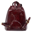 CARTIER Rugzak Lakleer Rood Goud Origineel bs33722-3