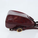 CARTIER Rugzak Lakleer Rood Goud Origineel bs33722-4