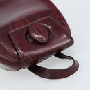 CARTIER Rugzak Lakleer Rood Goud Origineel bs33722-6
